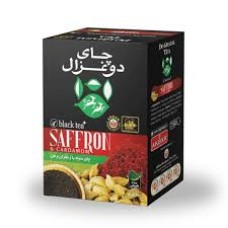 Black Tea with Saffron and Cardamom - Do Ghazal - 400g