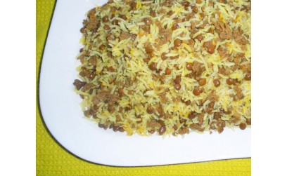Rice with Lentils (Adas Polow) Recipe