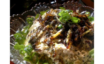 Persian Eggplant and Whey (Kashk-e Bademjan) Recipe