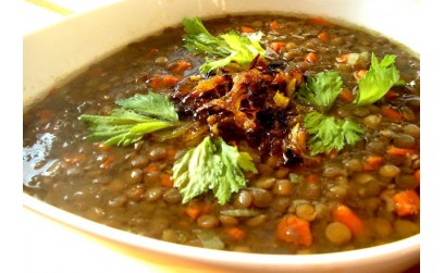 Adasi - Persian Lentil Soup  Recipe