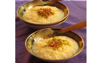 Persian Milk and Rice Pudding (Shir Berenj) Recipe