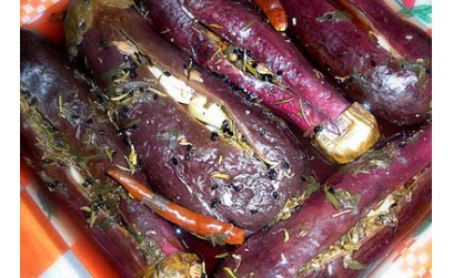 Quick Eggplant Pickles (Torshi Bademjan) Recipe