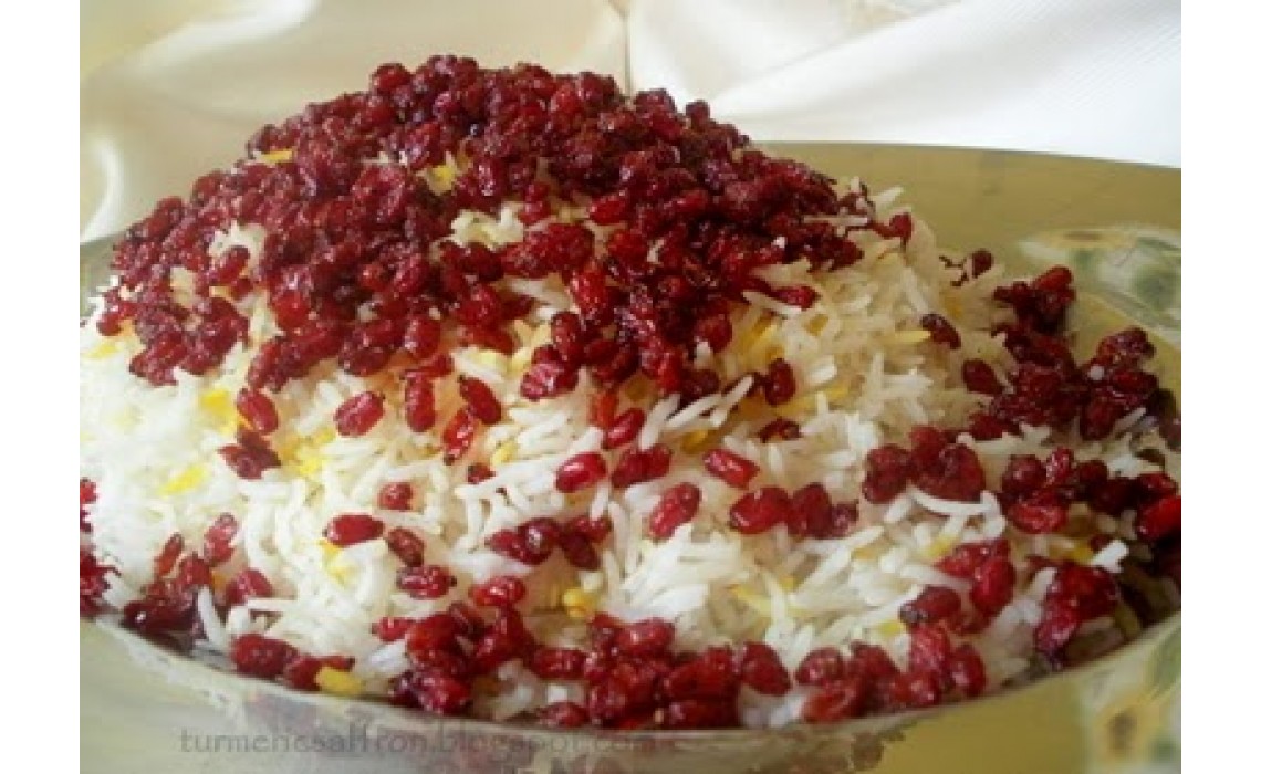 Zereshk Polow - Rice with Barberries Recipe