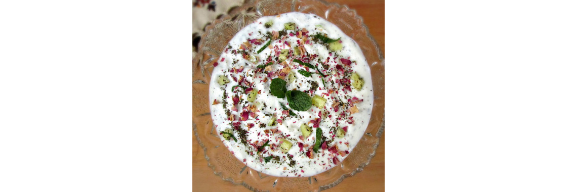 Yogurt and Cucumber Dip (Mast-o-Khiar) Recipe