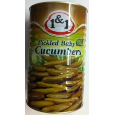 Pickled Baby Cucumbers - 4.36 Kg